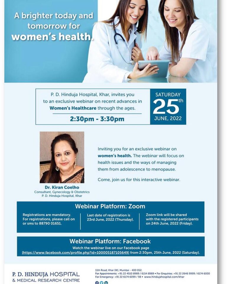 Exclusive Webinar on Women's Healthcare
